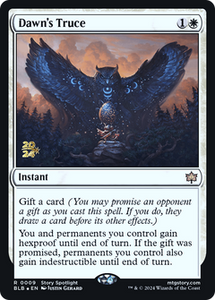 Dawn's Truce (0009) (Prerelease) - Foil
