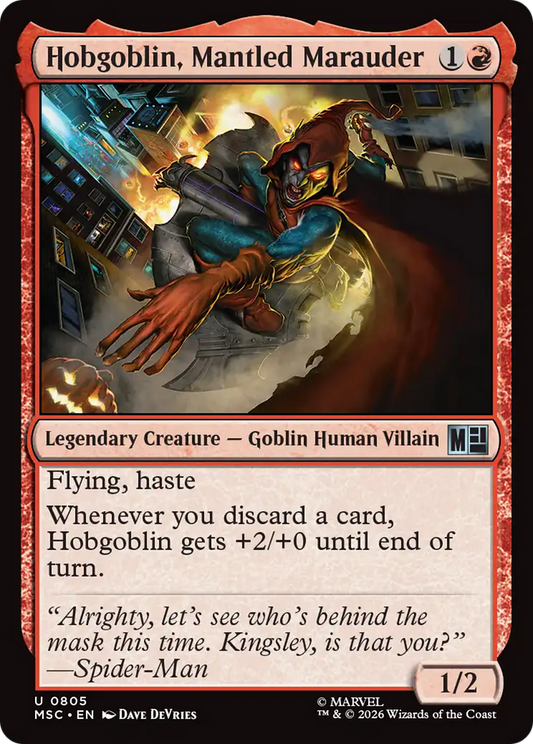 Hobgoblin, Mantled Marauder (MSC) - Foil