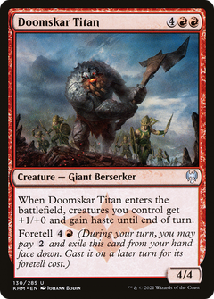 Doomskar Titan - Foil