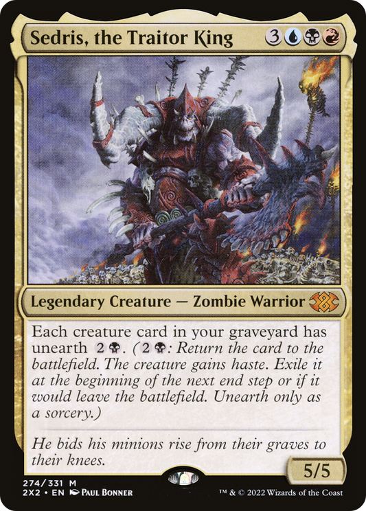 Sedris, the Traitor King - Foil