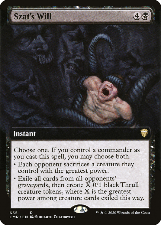 Szat's Will (655) (Extended Art)