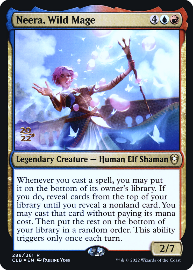 Neera, Wild Mage (288) (Prerelease) - Foil
