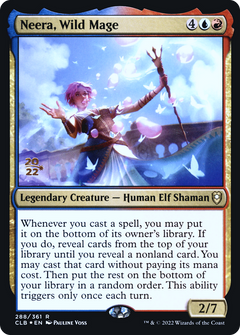Neera, Wild Mage (288) (Prerelease) - Foil