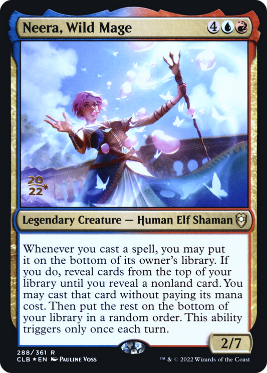 Neera, Wild Mage (288) (Prerelease) - Foil