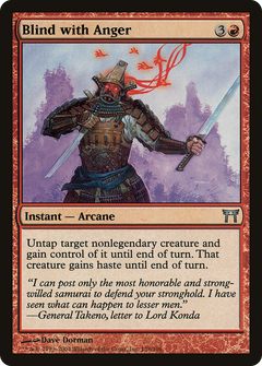 Blind with Anger - Foil