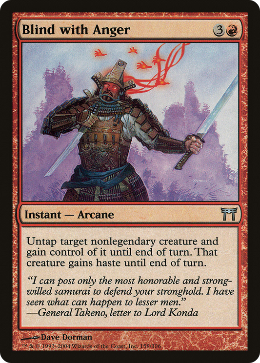 Blind with Anger - Foil