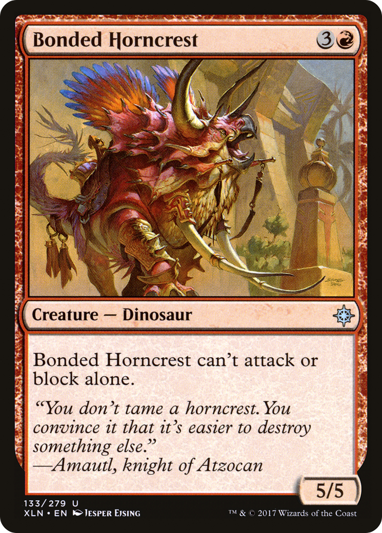 Bonded Horncrest - Foil