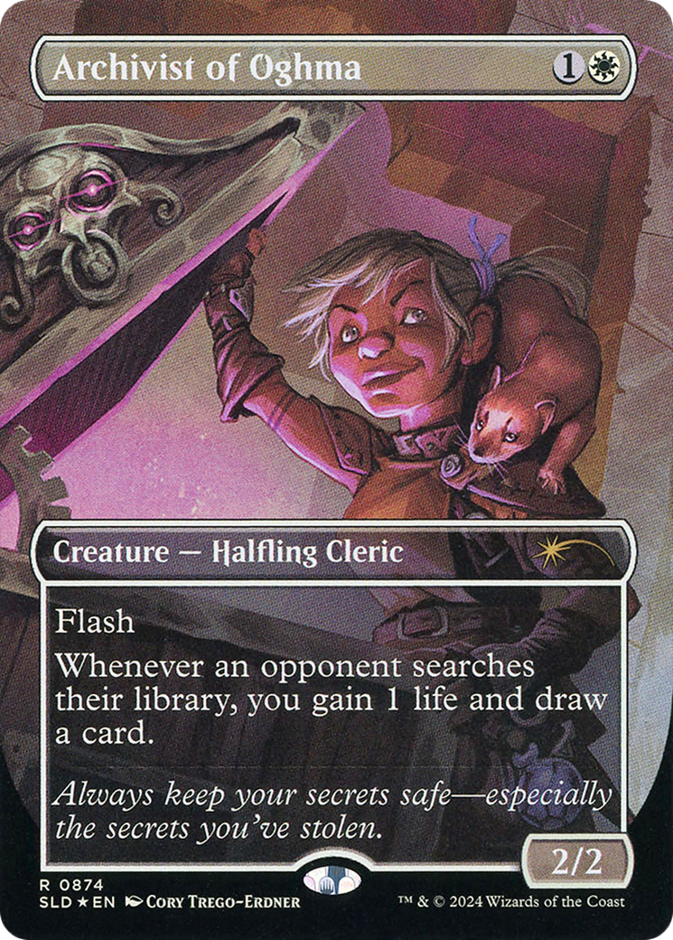 Archivist of Oghma (0874) (Borderless) - Foil