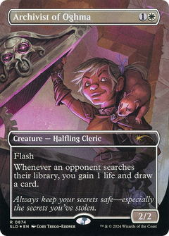 Archivist of Oghma (0874) (Borderless) - Foil