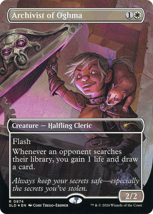 Archivist of Oghma (0874) (Borderless) - Foil