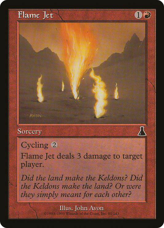 Flame Jet - Foil