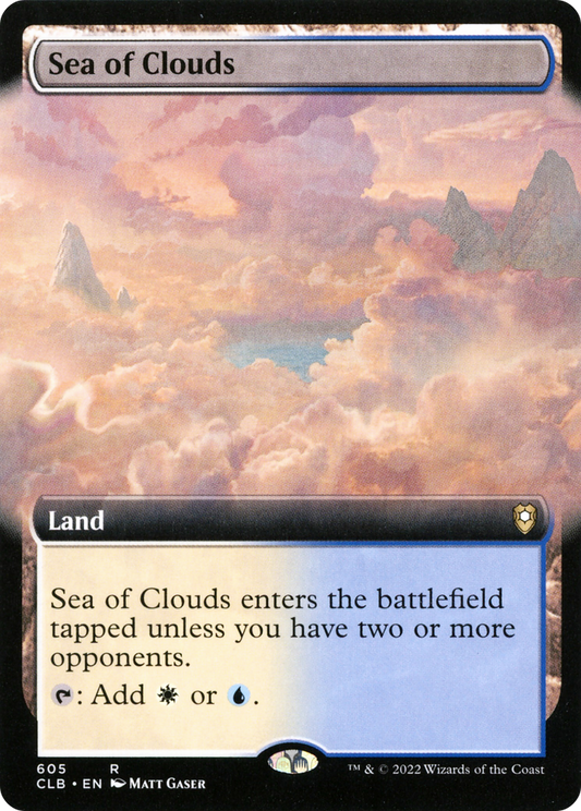 Sea of Clouds (605) (Extended Art) - Foil