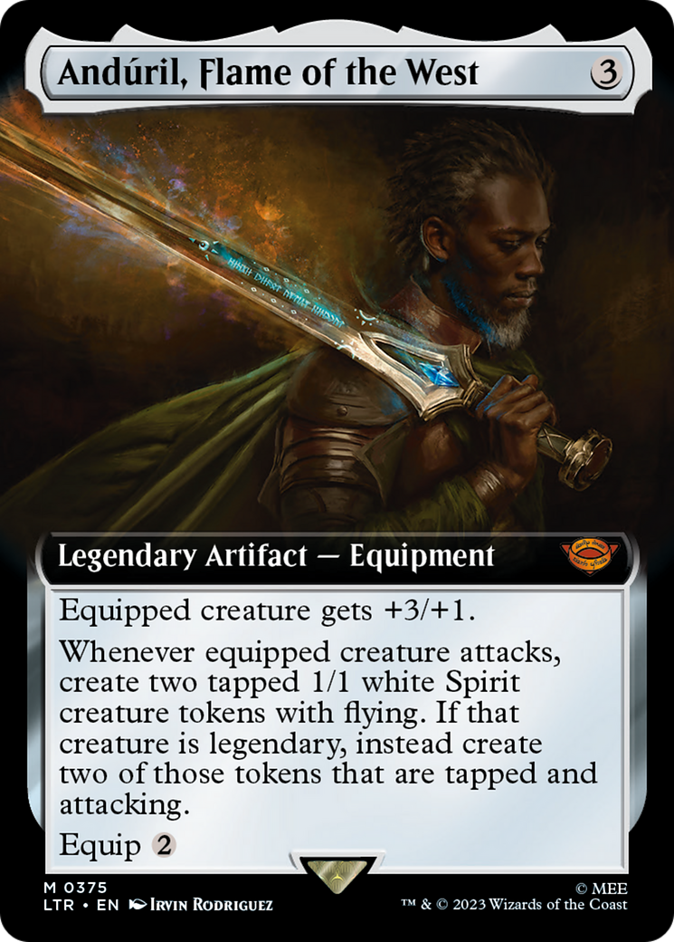Anduril, Flame of the West (0375) (Extended Art)