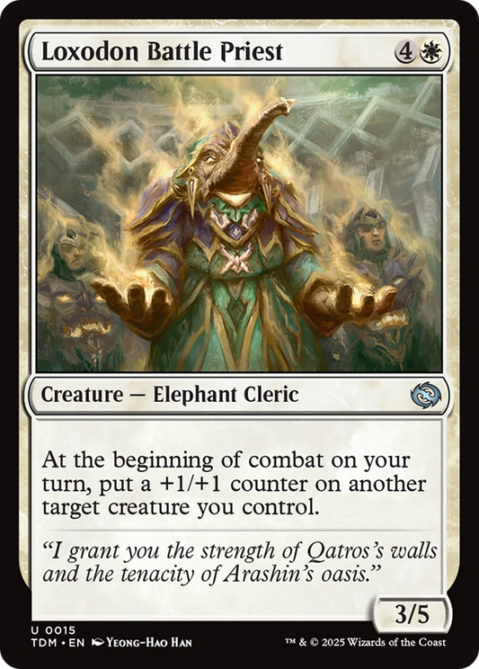 Loxodon Battle Priest - Foil