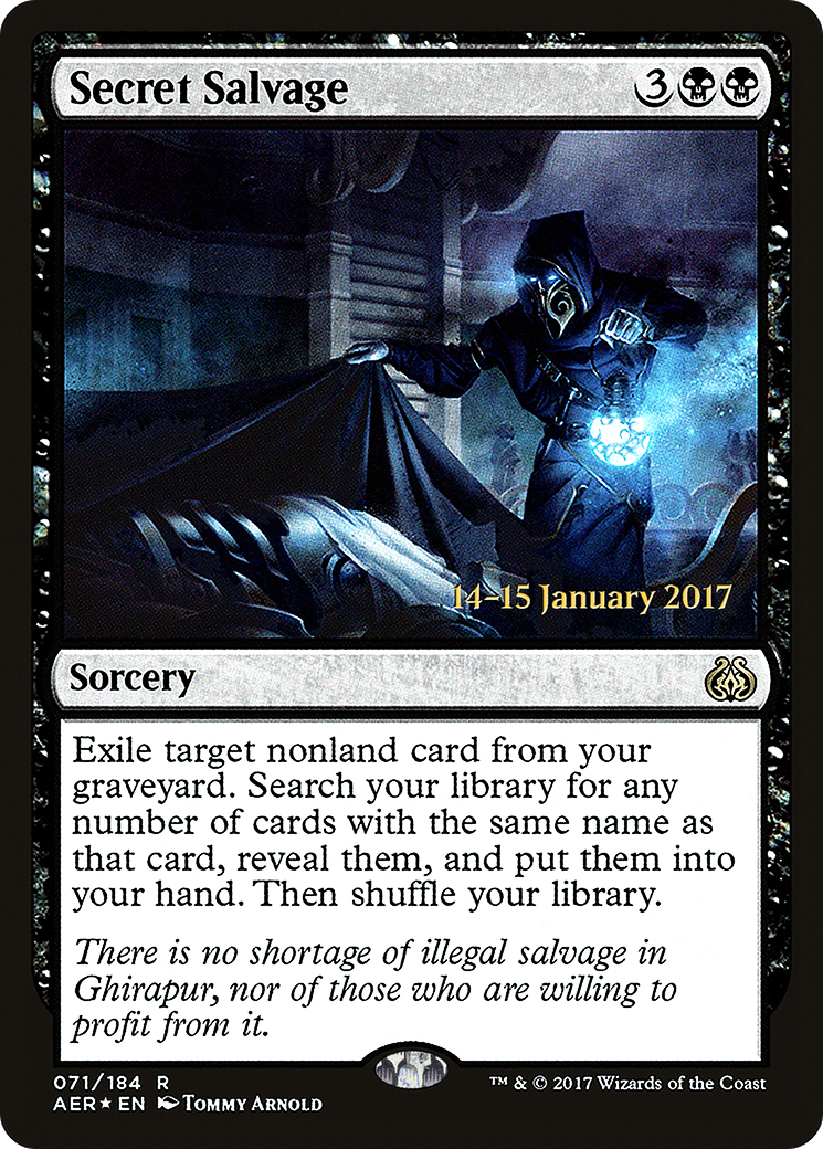 Secret Salvage (071) (Prerelease) - Foil