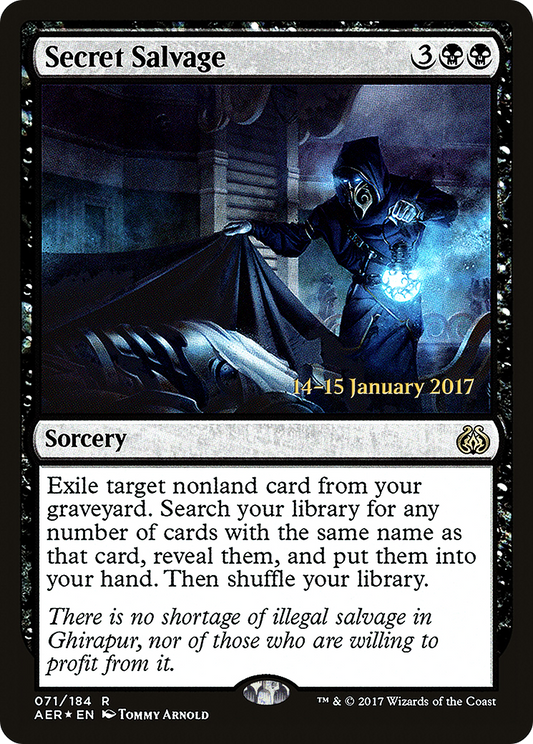 Secret Salvage (071) (Prerelease) - Foil