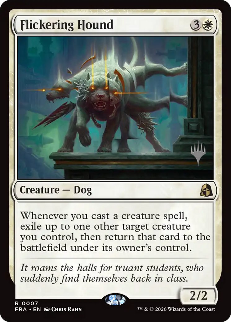 Flickering Hound (0007) (Promo Pack) (PFRA)