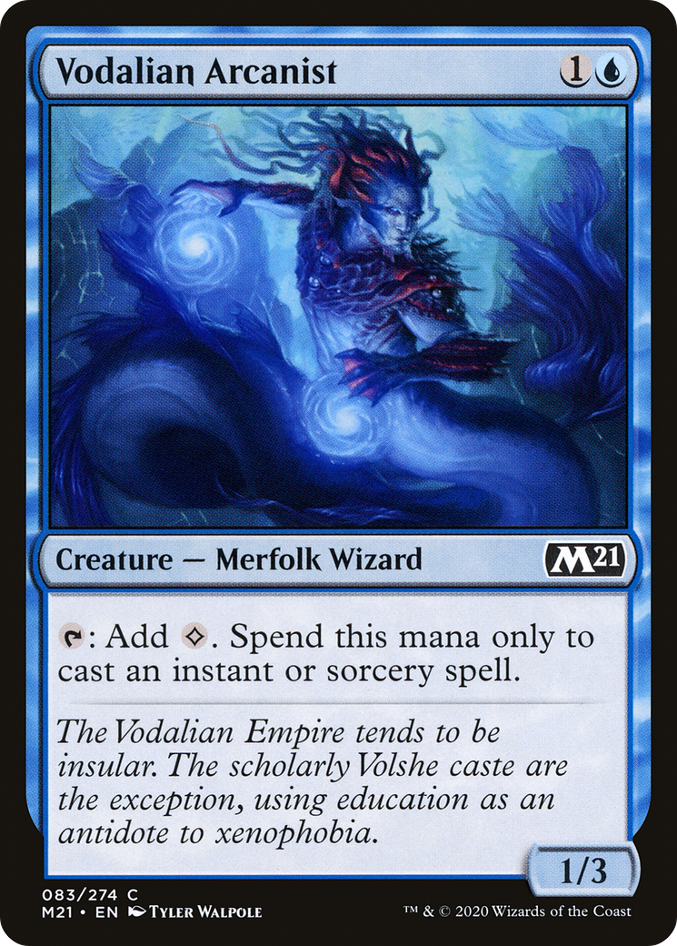 Vodalian Arcanist - Foil