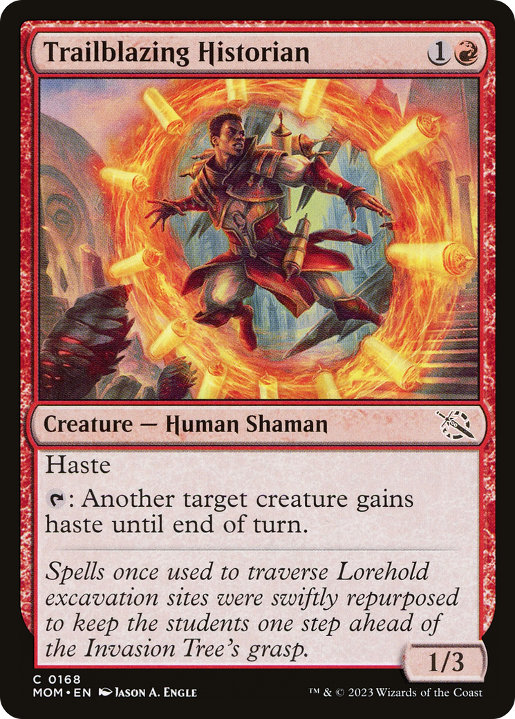 Trailblazing Historian - Foil