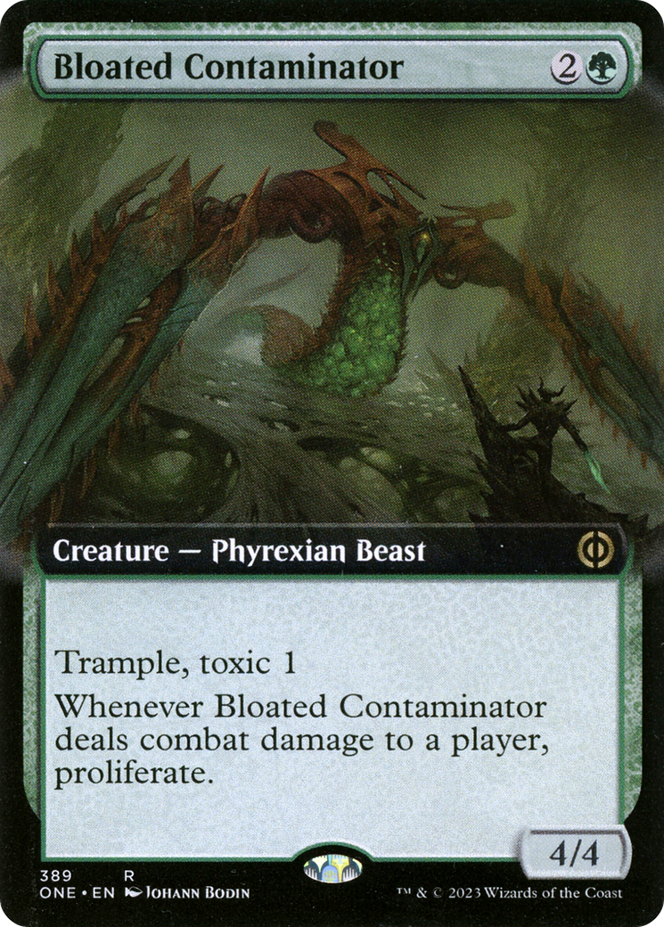 Bloated Contaminator (389) (Extended Art) - Foil