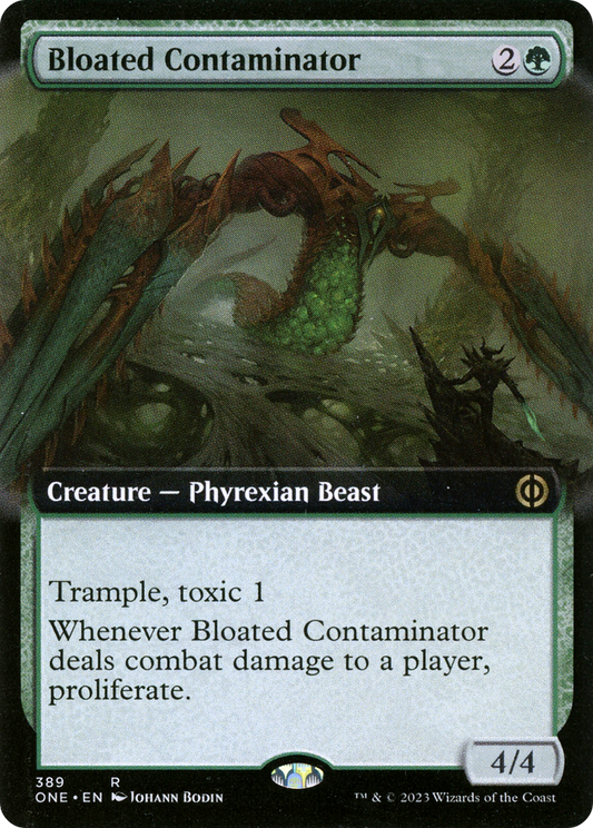 Bloated Contaminator (389) (Extended Art) - Foil