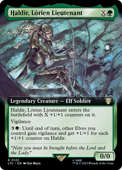 Haldir, Lorien Lieutenant (0122) (Extended Art)