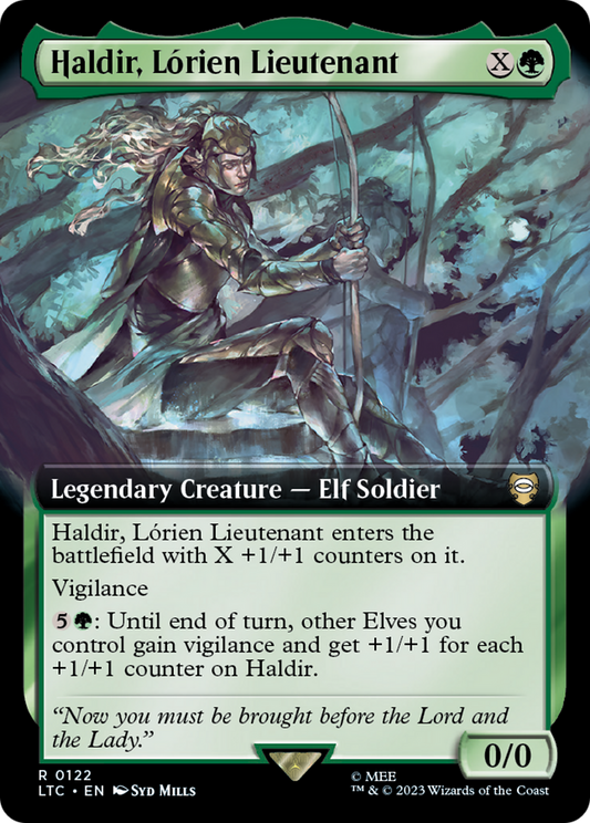 Haldir, Lorien Lieutenant (0122) (Extended Art)