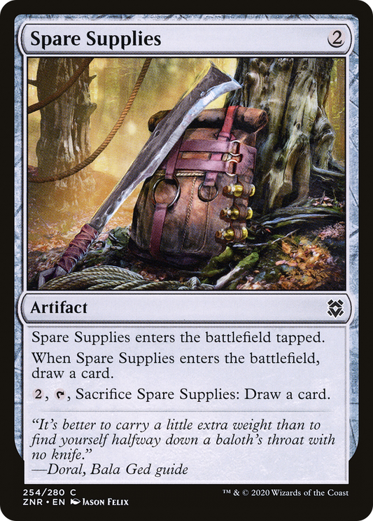 Spare Supplies