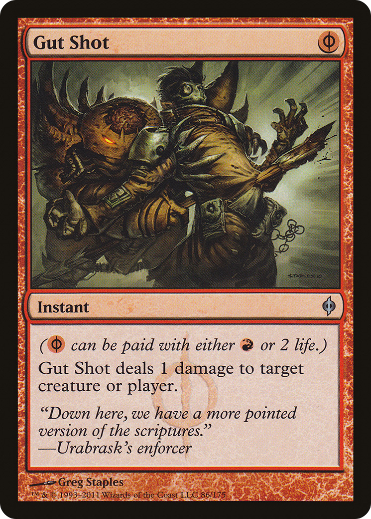 Gut Shot - Foil