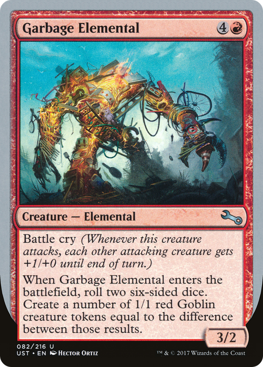 Garbage Elemental (Battle Cry)