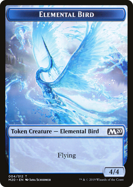 Elemental Bird Token (004)
