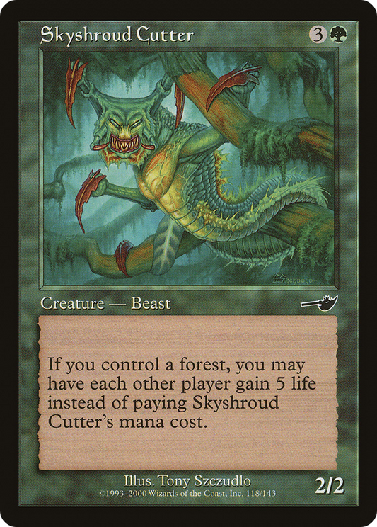 Skyshroud Cutter - Foil