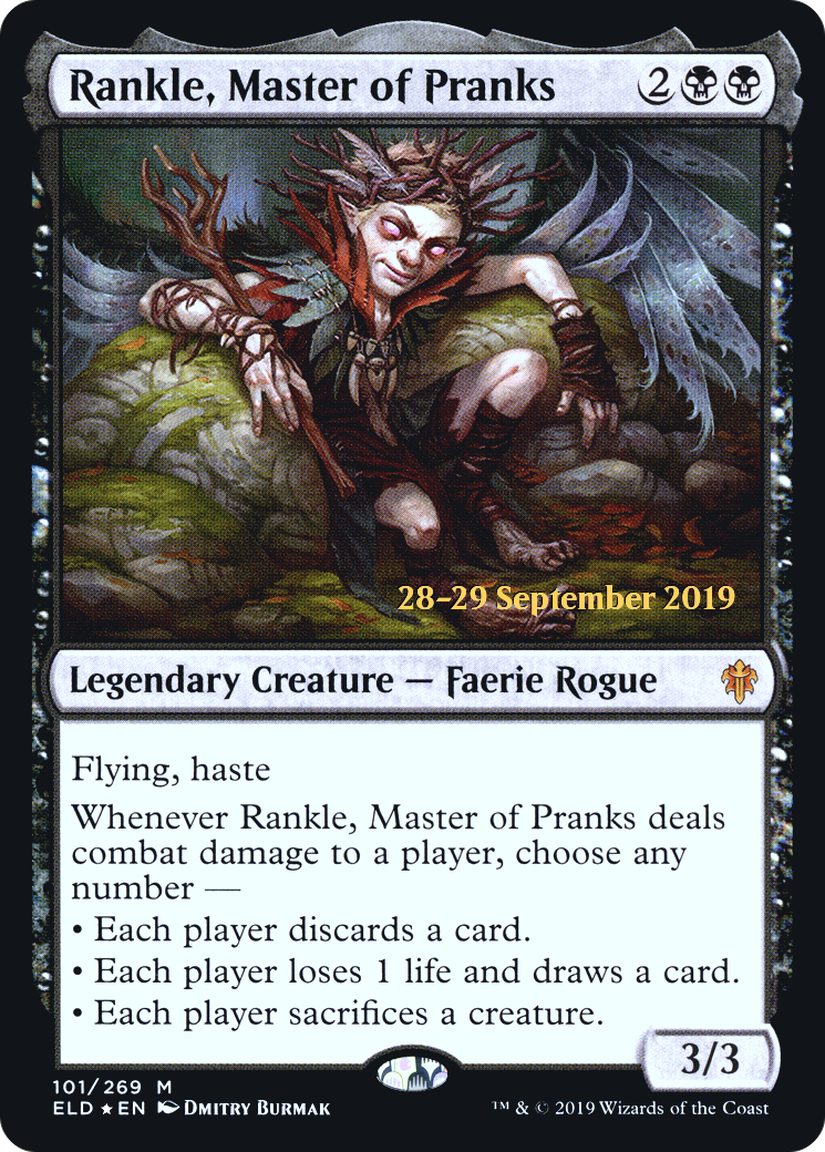 Rankle, Master of Pranks (101) (Prerelease) - Foil