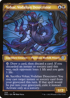 Vohar, Vodalian Desecrator (325) (Showcase) - Foil