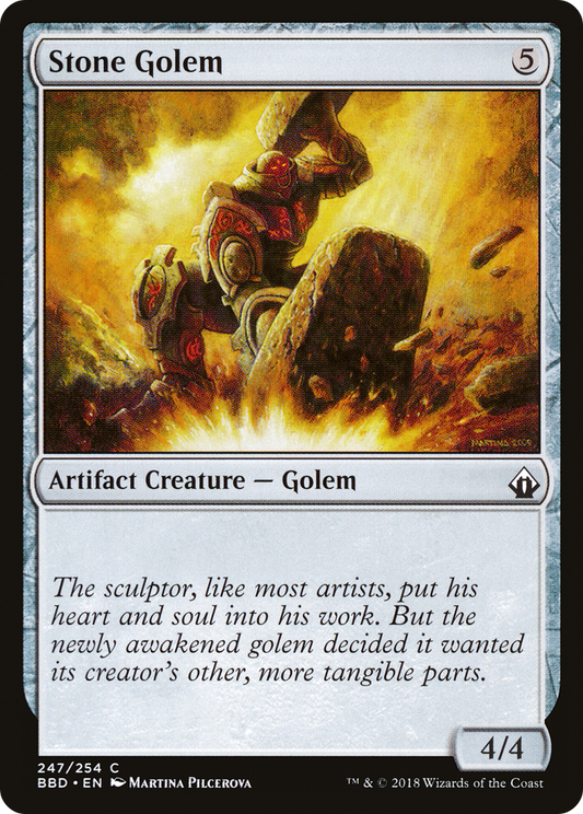 Stone Golem - Foil
