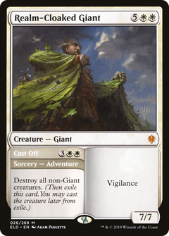 Realm-Cloaked Giant // Cast Off (024) (Promo Pack)