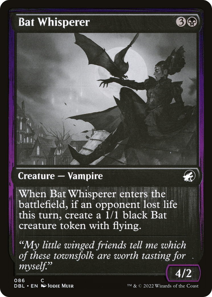 Bat Whisperer - Foil