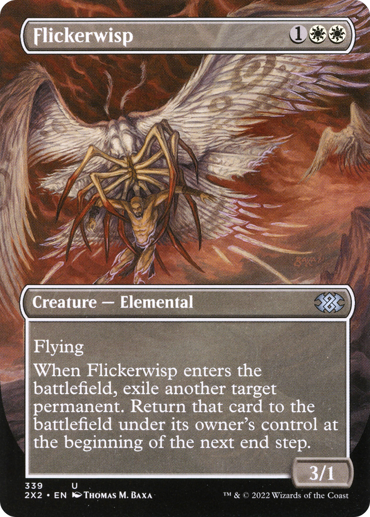 Flickerwisp (339) (Borderless) - Foil
