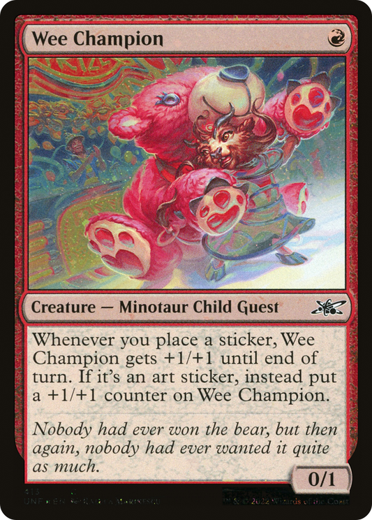 Wee Champion (413) - Galaxy Foil