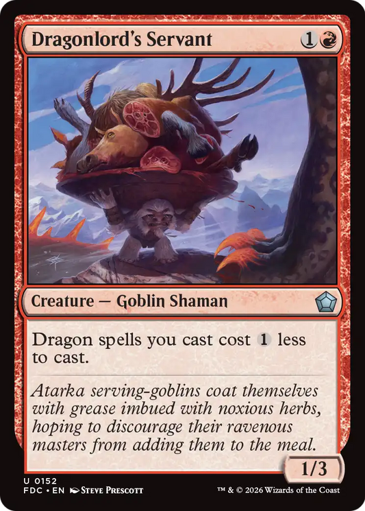 Dragonlord's Servant (FDC)