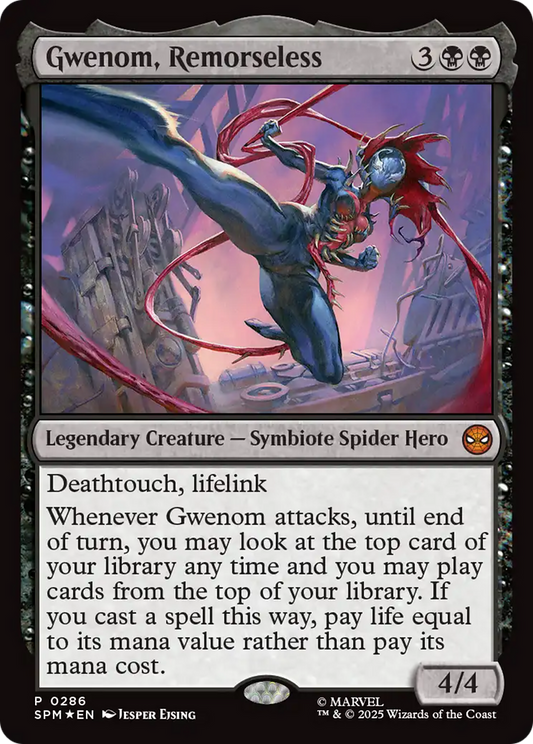 Gwenom, Remorseless (0286) - Foil