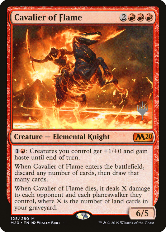 Cavalier of Flame (125) (Promo Pack)