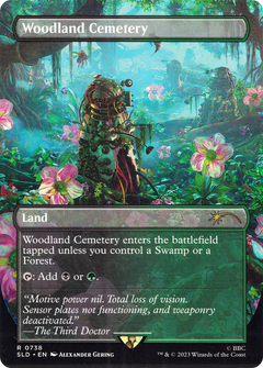 Woodland Cemetery (0738) (Borderless) - Foil