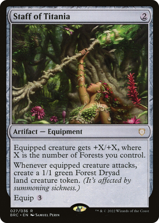 Staff of Titania - Foil