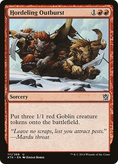 Hordeling Outburst - Foil
