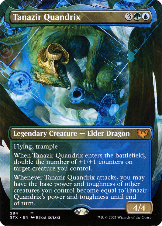 Tanazir Quandrix (284) (Borderless) - Foil