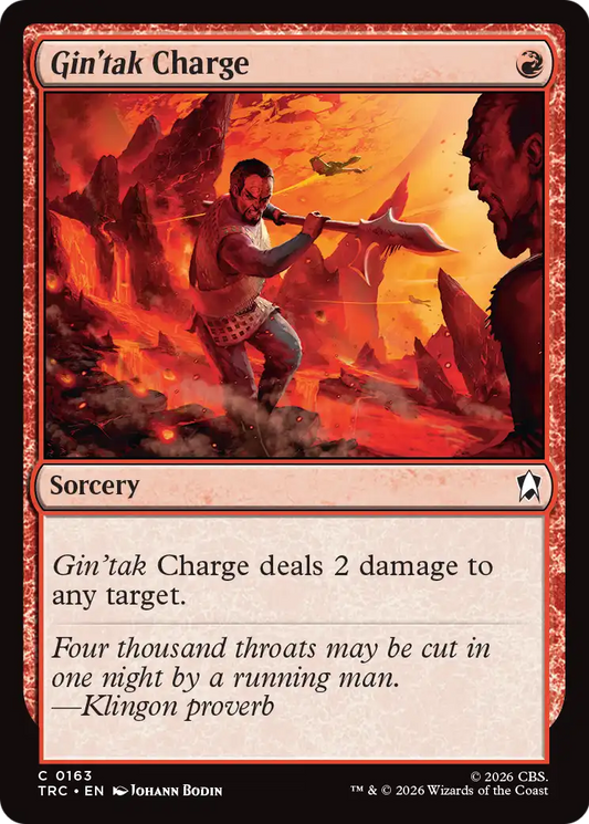 Gin'tak Charge (TRC) - Surge Foil