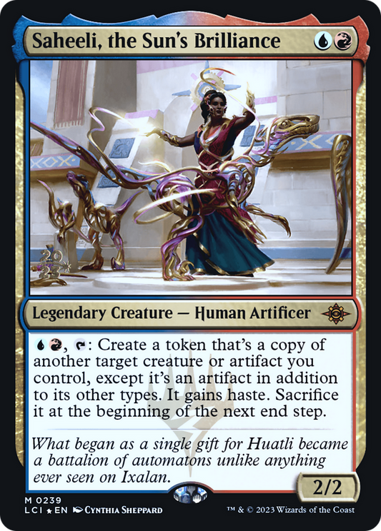 Saheeli, the Sun's Brilliance (0239) (Prerelease) - Foil