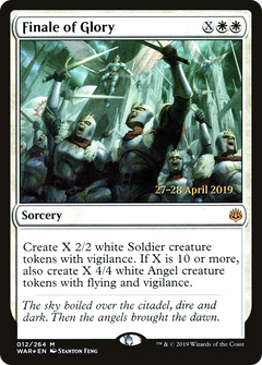 Finale of Glory (012) (Prerelease) - Foil