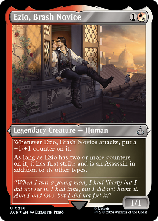 Ezio, Brash Novice (0236) - Foil Etched